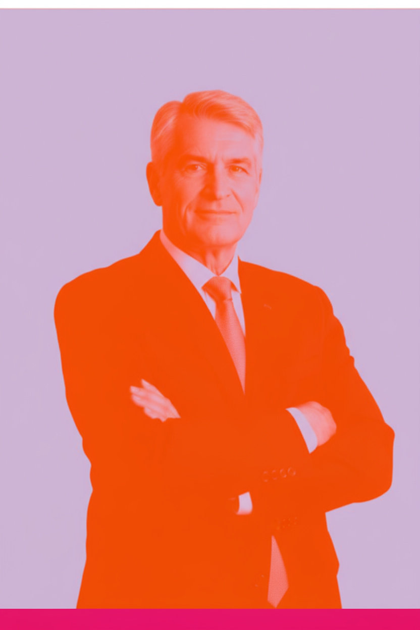 Portrait of a senior finance leader